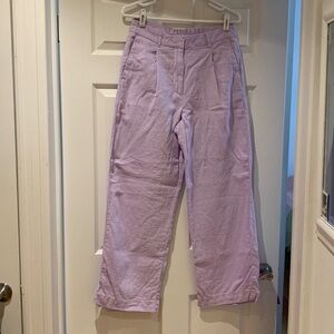 Old Navy Lilac Wide-Leg Trousers